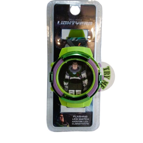 Disney Pixar Digital Flashing LCD Watch  LYT40002-NIP - Picture 1 of 7
